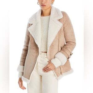 {BRAND NEW with Tags} Generation Love Faux Fur Suede Shearling Jacket